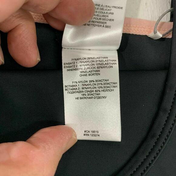 Lole Kayla Edition Tank Top Women's Size L Stretch Workout Racerback Black Shirt - Picture 11 of 12